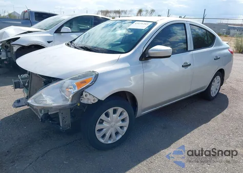 2018 Nissan Versa 1.6 S+ из США, поврежденный, VIN 3N1CN7AP4JL823511